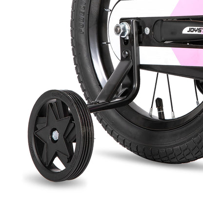 JOYSTAR Berry 12/14/16/20 Zoll Kinderfahrrad für 2-4 jährige Jungen & Mädchen, Jungenfahrrad mit Stützrädern,grün,rosa,weiß - Meloni2