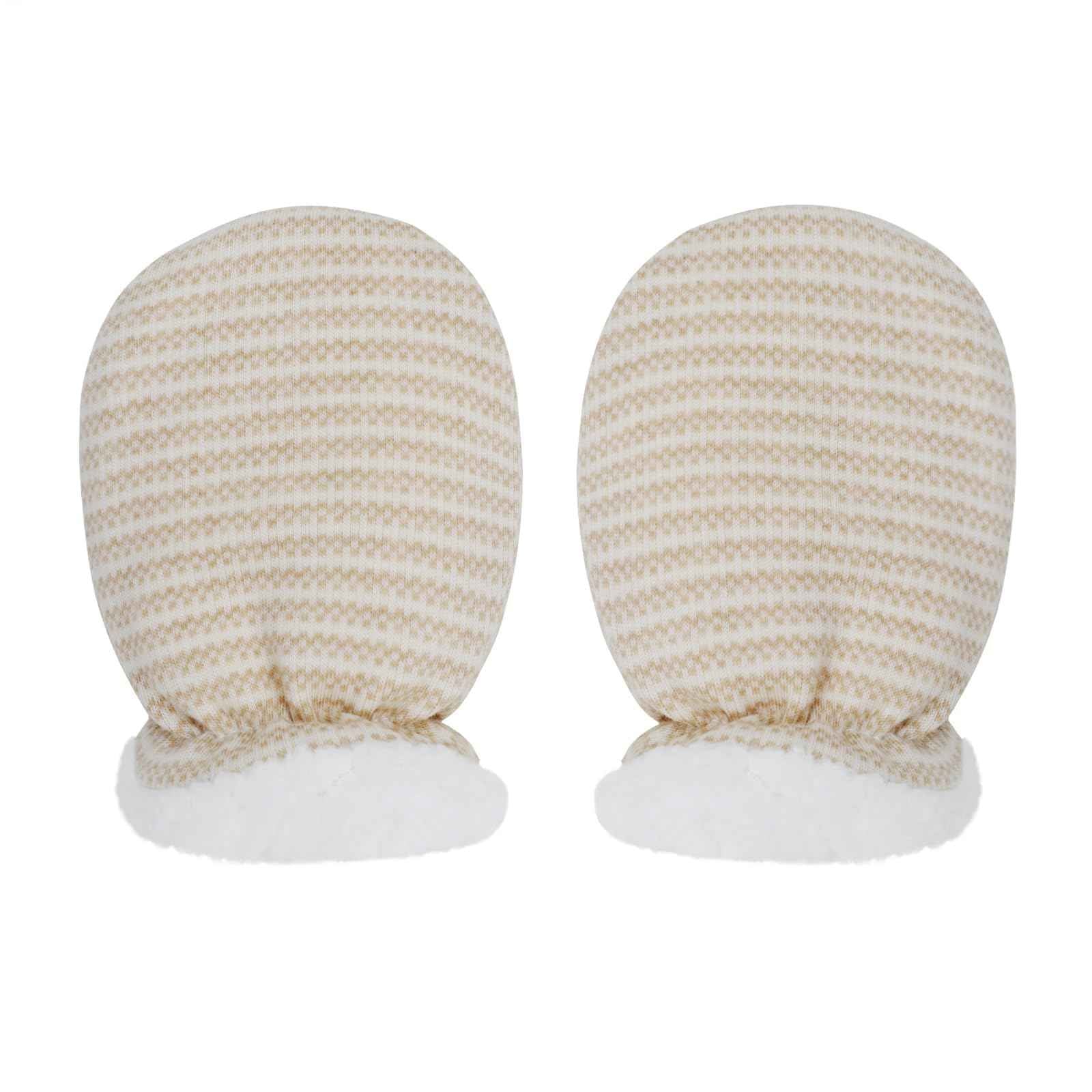 Fäustlinge Baby Neugeboren Kratzfäustlinge Kratzhandschuhe Winter Säuglinge Handschuhe Anti Kratzfäustel Fausthandschuhe Warm Gloves, 0-1 Jahre alt