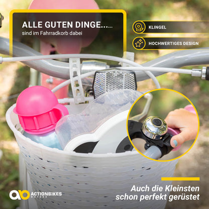 Actionbikes Kinderfahrrad Starlight | 12 16 20 Zoll - V-Brake Bremsen - Fahrrad für Kinder von 2-9 Jahren - Schutzblech v. / h - Kinder Fahrrad für Mädchen & Jungen - Fahrräder - Bicycle - Kinderrad - Meloni2