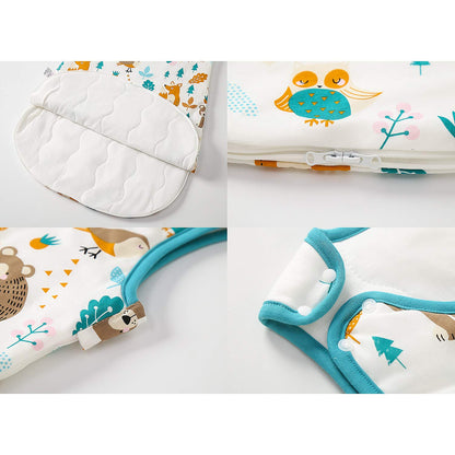 Baby Winter Sleeping Bag, Toddler Sleeping Bag, 2.5 Tog Sleeping Bag, 100% Cotton, Various Sizes from Newborn to 18 Months, All-Year-Round Sleeping Bag