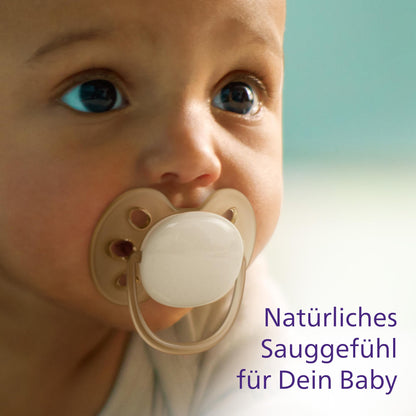 Philips Avent ultra soft Schnuller - 4er Pack, BPA-freier, extra weicher Schnuller für Babys von 0-6 Monaten, inklusive Transport- und Sterilisationsbox, (Modell SCF091/35) - Meloni2