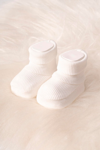 Generisch Baby Krabbel- Hausschuhe - Schuhe Neugeborene - Baumwolle - Diverse Farben - Mädchen - Jungs