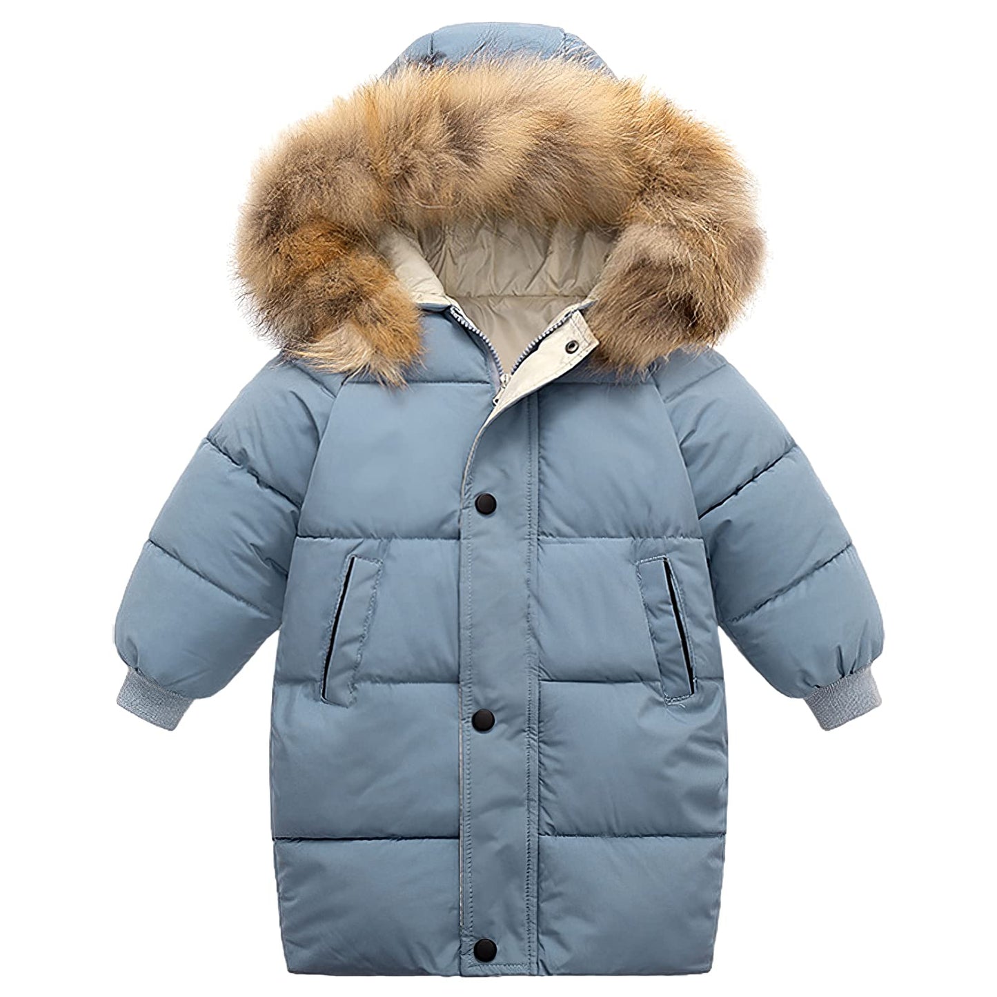 Children's Girls' Jacket with Hood Winter Jacket Winter Coat Children's Jacket for 2-10 Years