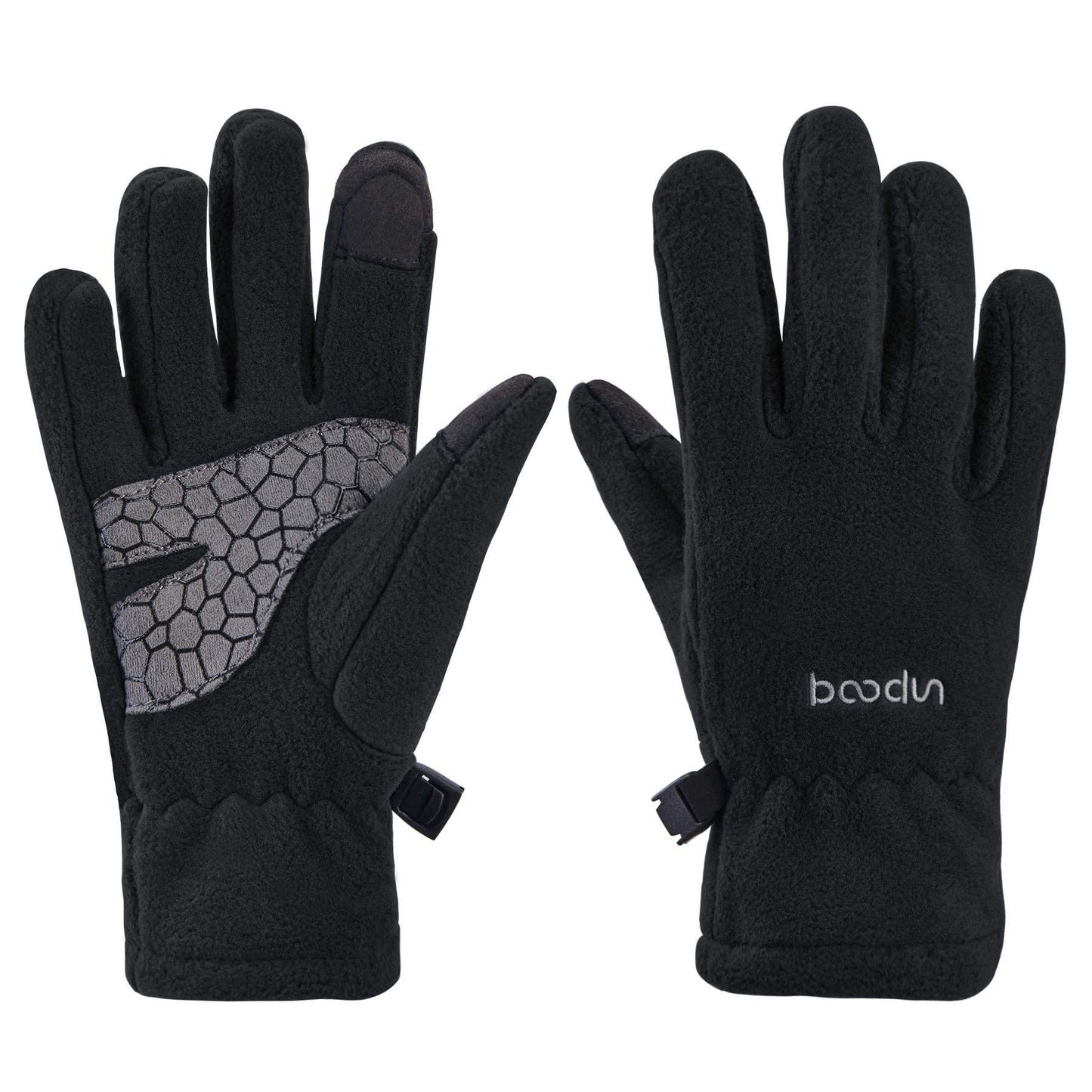 Arcweg Children's Gloves, Fleece, Warm Running Gloves, Winter Gloves, Non-Slip Cycling Gloves, Touchscreen Gloves for Boys and Girls, Finger Gloves for Sports, Outdoor, Camping, Hiking, Running