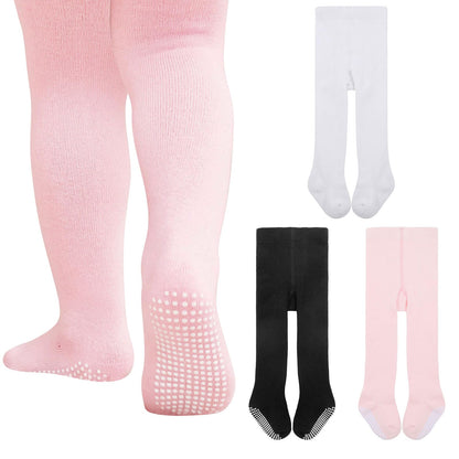 Durio Baby Tights for Girls Boys Cotton Children's Tights Children's Tights Set Warm Stockings Leggings