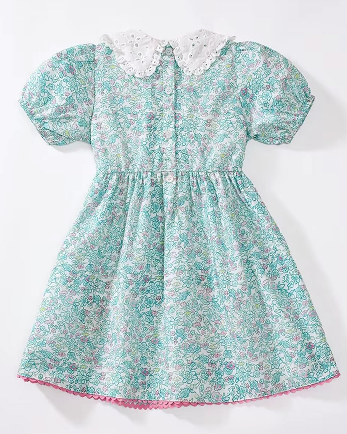 Kleinkind Mädchen Kurze Ärmel Ostern Kleid Baumwolle lässig Jersey Shirt Playwear Applique Kleid