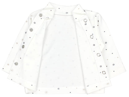 TupTam Baby Mädchen Jungen Strampler mit Langarmshirt Aufdruck Spruch 2 teilig