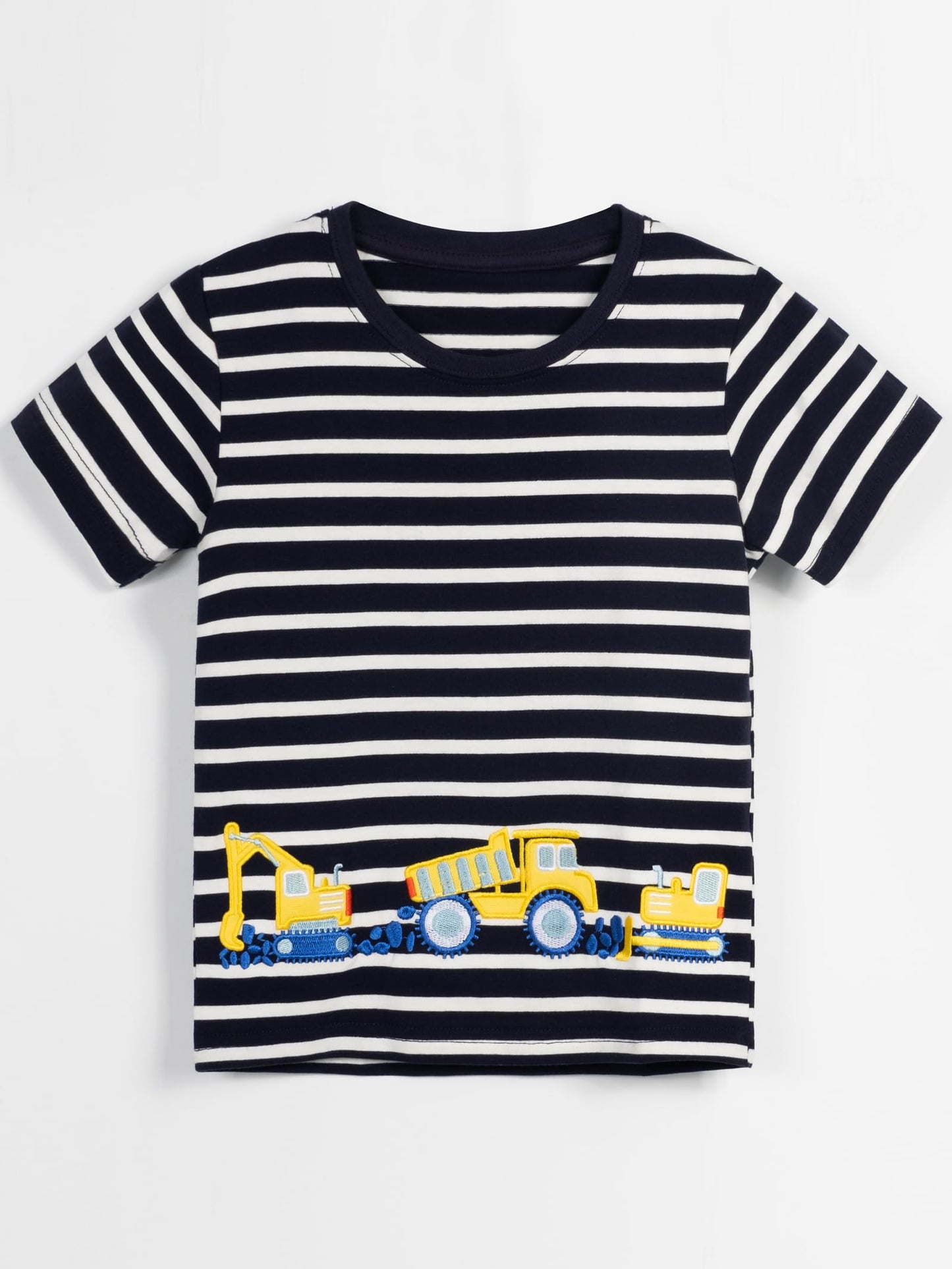 YOUNGSOUL Jungen T-Shirt Dinosaurier Kinder Kurzarm Tee Shirt Sommer Tops 3er-Pack