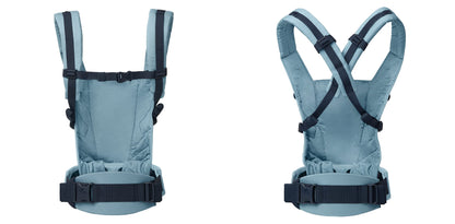Ergobaby Adapt Babytrage für Neugeborene ab Geburt, 3-Positionen SoftFlex Mesh Ergonomische Babybauchtrage Rückentrage Baby-Tragetasche, Natural Beige, 1 Einheit