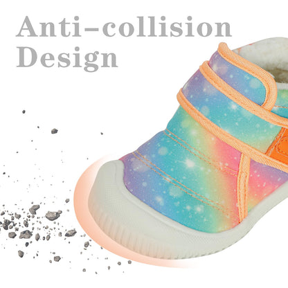 1-5 Years Baby Boys Girls Boots First Walking Shoes Toddler Winter Boots Warne Fur Lined Winter Shoes