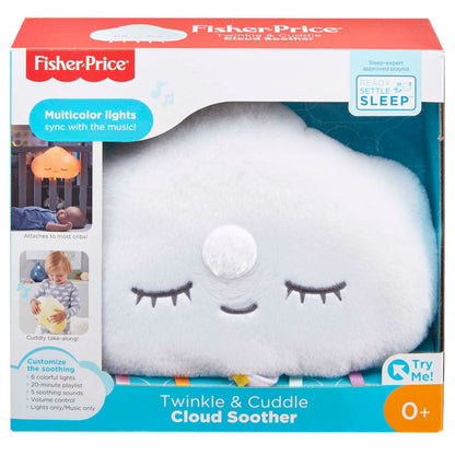 Fisher-Price HBP87 Slumber Koala with Soft Music, Light and Rhythmic Breathing Movements, Koala Cuddly Baby Toy, Night Light with Music for Babies, Baby Equipment for Newborns 0+