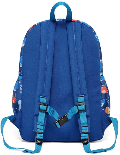 Rucksack für Mädchen, 4-6 Jahre, Schulrucksack mit Seitentaschen und Brustgurt, 127-Einhorn, one size, Niedlich