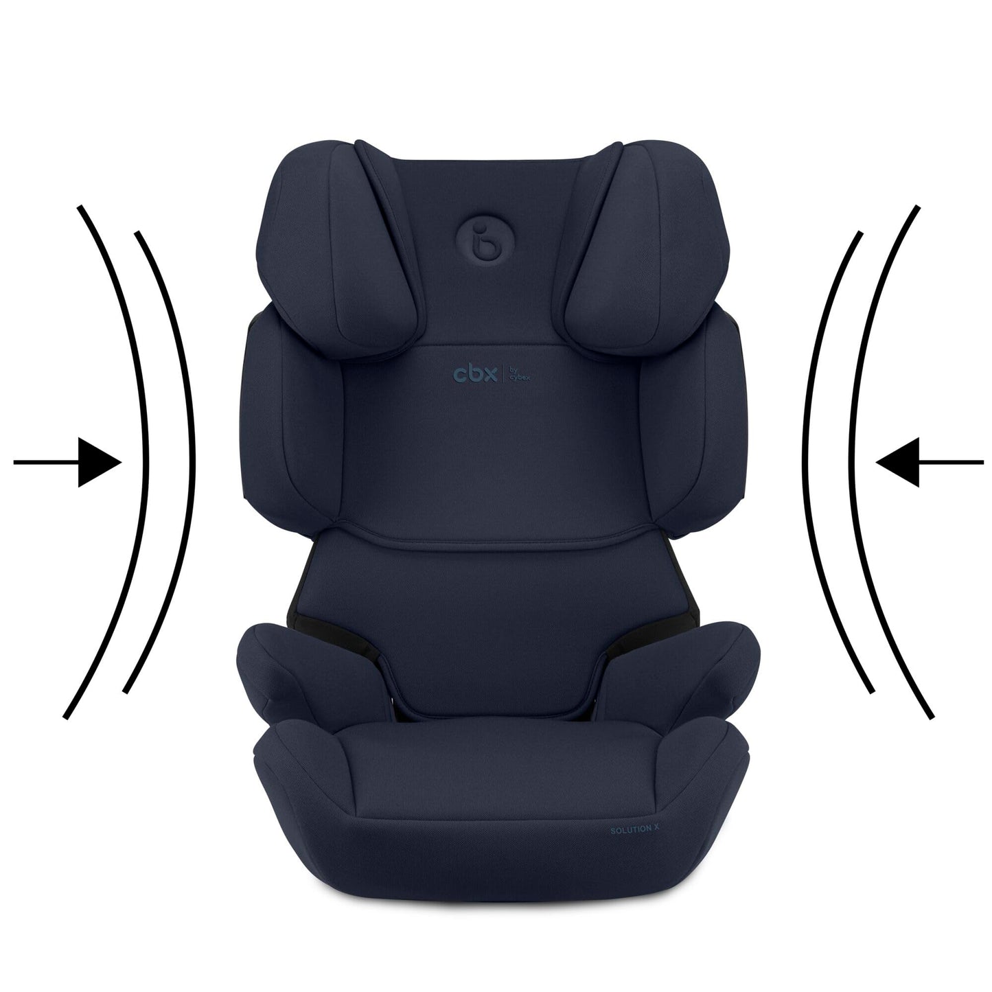 CBX by CYBEX Kinder-Autositz Solution X i-Fix, Für Autos mit und ohne ISOFIX, Ab ca. 3 bis 12 Jahre (100 - 150 cm), Ab ca. 15 bis 50 kg, Rot - Meloni2