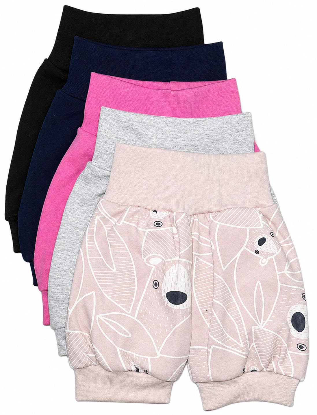 Baby Mädchen Sommer Shorts aus Baumwolle Kurze Hosen