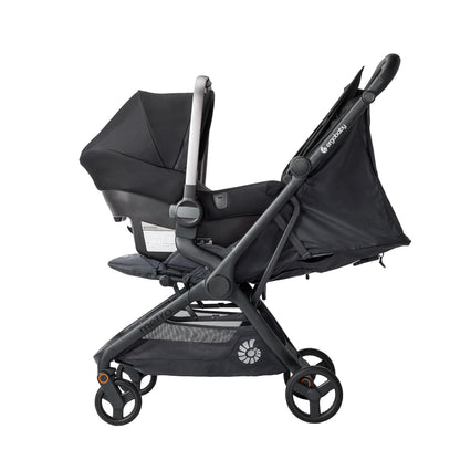 Ergobaby Metro3 Kinderwagen Buggy mit Liegefunktion, Baby-Buggy ab Geburt bis 22kg (0-4 Jahre), Zusammenklappbar und Autositz Kompatibel, höhenverstellbarer Griff, ergonomischer Sitz, Graphite Grey