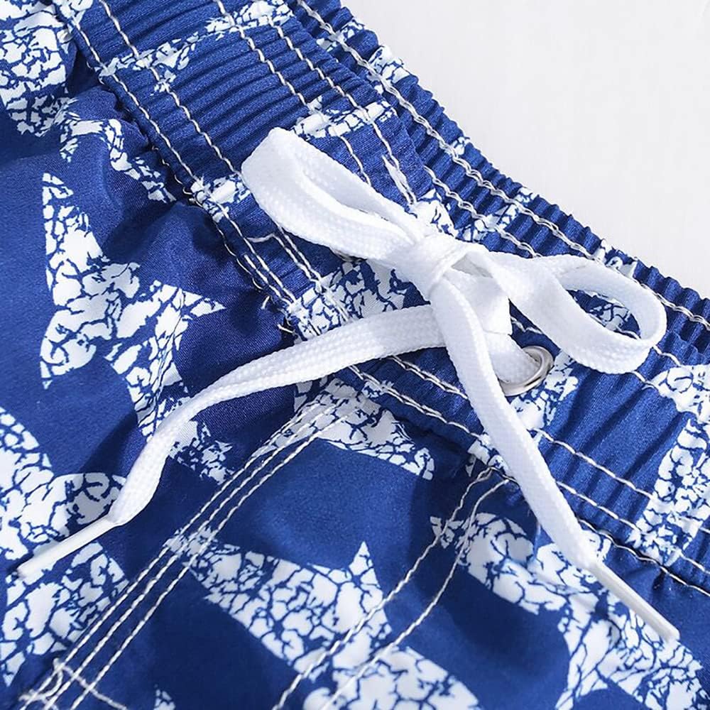 FedMois Jungen Badeshorts Schnelltrocknend Kinder Badehose Schwimmshorts
