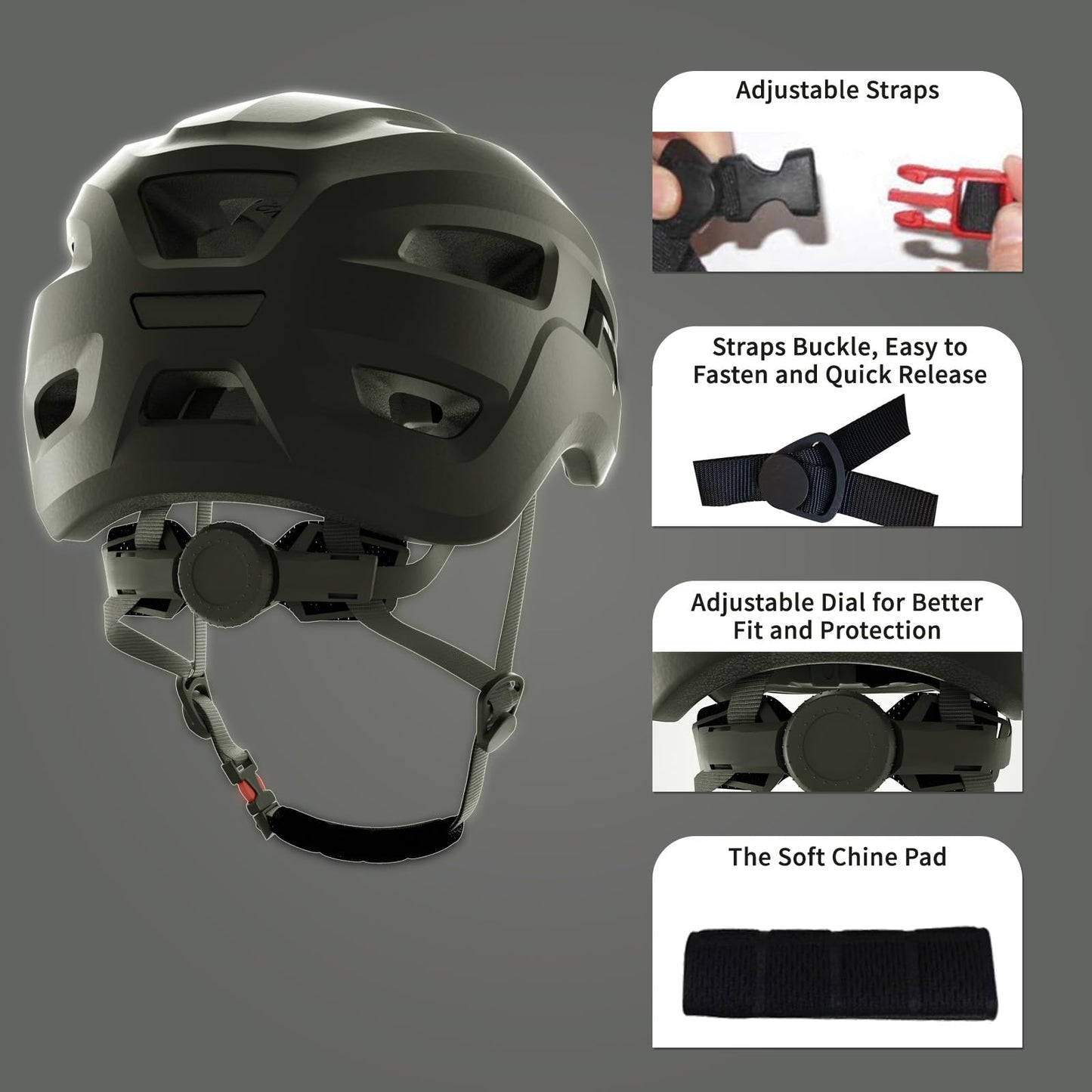 FAYDUDU Toddler Helmet Children's Bicycle Helmet Baby Multi-Sport Adjustable Helmet Sports Helmet Cycling Bicycle Scooter Skateboard Helmet Lightweight for Children Boys Girls from 2-8 Years Old