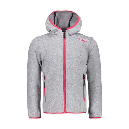 CMP Kids' Knit Tech Jacket with Fixed Hood Kid G Jacket Fix Hood 