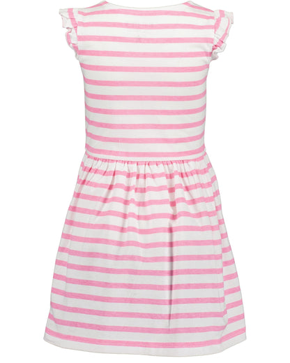 Blue Seven Mädchen Kleider mit Rundhalsausschnitt Jerseykleider Kurzarm Sommerkleider MARKETPLACE + ONLINE