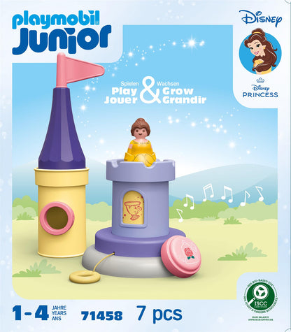 PLAYMOBIL JUNIOR | Disney | Cinderellas Schloss | nachhaltiges Spielzeug für Kinder ab 1 Jahr | 71457