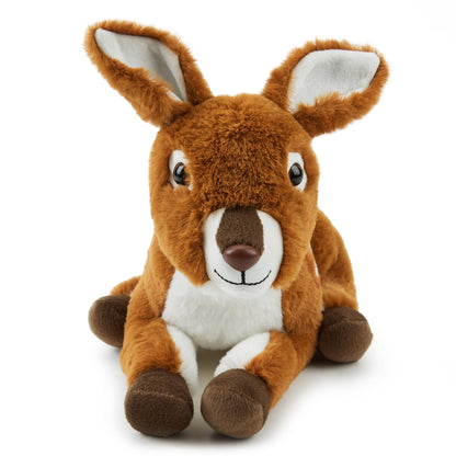 Zappi Co Rhinoceros Rhinoceros Plush Toy (22 cm) Horned Miracle - Soft, Cuddly, 100% Recycled - Mighty African Friend