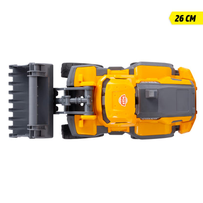 Dickie Toys - Volvo Bagger Tough Excavator (26 cm) - Spielzeug-Schaufelbagger für Kinder ab 3 Jahre mit Freilauf, beweglichem Arm und Schaufel, als Sandspielzeug geeignet