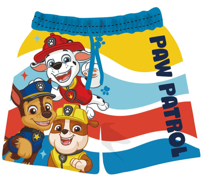 Paw Patrol/Batman Jungen Badehose Badeshorts Schwimmhose mit Elastischer Bund und EIN Netzfutter, Fast trocken Badeboxer Kinder