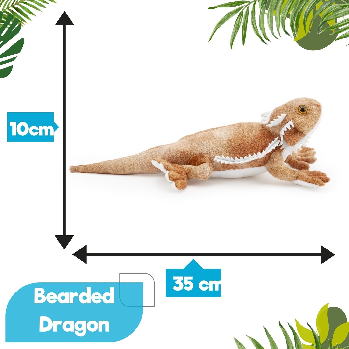 Zappi Co 100% recycelte Plüsch-Plüschtiere - Weiche und kuschelige Stofftiere, perfekte Begleiter für Kinder und Neugeborene (13-15cm) (Elefant)