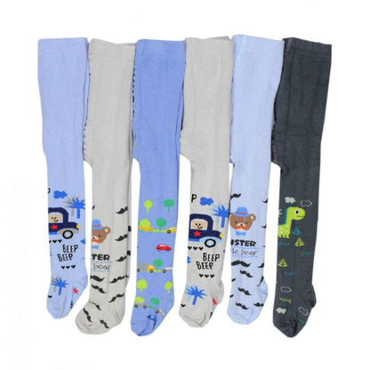 TupTam Baby Boys' Knitted Tights Pack of 6
