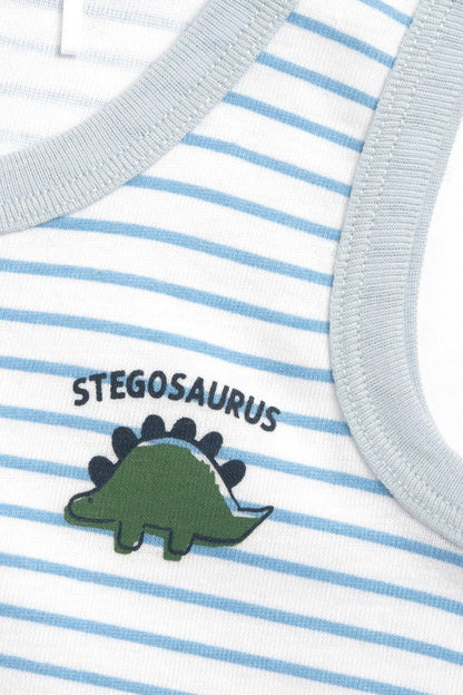 Chicco Jungen Unterhemd Set aus Baumwolle Unterwäsche (4er Pack)