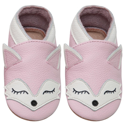 Babyschuhe IceUnicorn Krabbelschuhe für Babys, weiche Leder-Laufschuhe für Jungen und Mädchen, Lederschuhe für Kleinkinder, Baby Hausschuhe