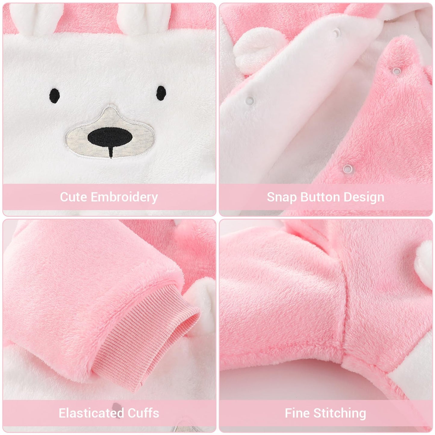 Baby Overalls Winter Schneeanzug Baby Flanell Wärmer Winter Overalls Overall für Jungen Mädchen