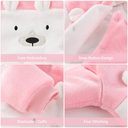 Baby Overalls Winter Schneeanzug Baby Flanell Wärmer Winter Overalls Overall für Jungen Mädchen
