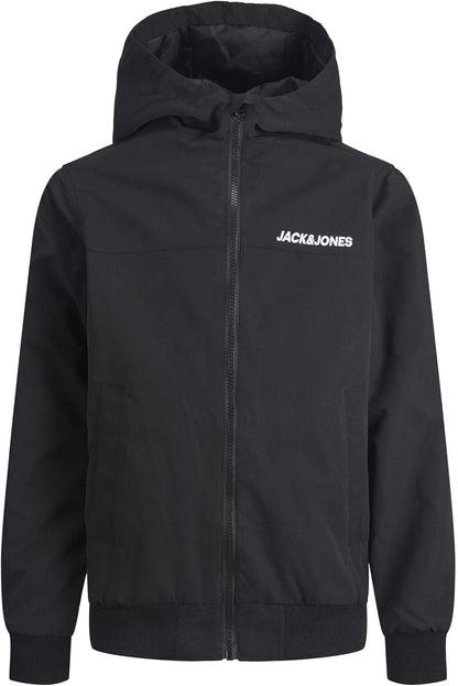 JACK &amp; JONES Jjerush Blocking Hood Bomber Sn Jr Boys Jacket 