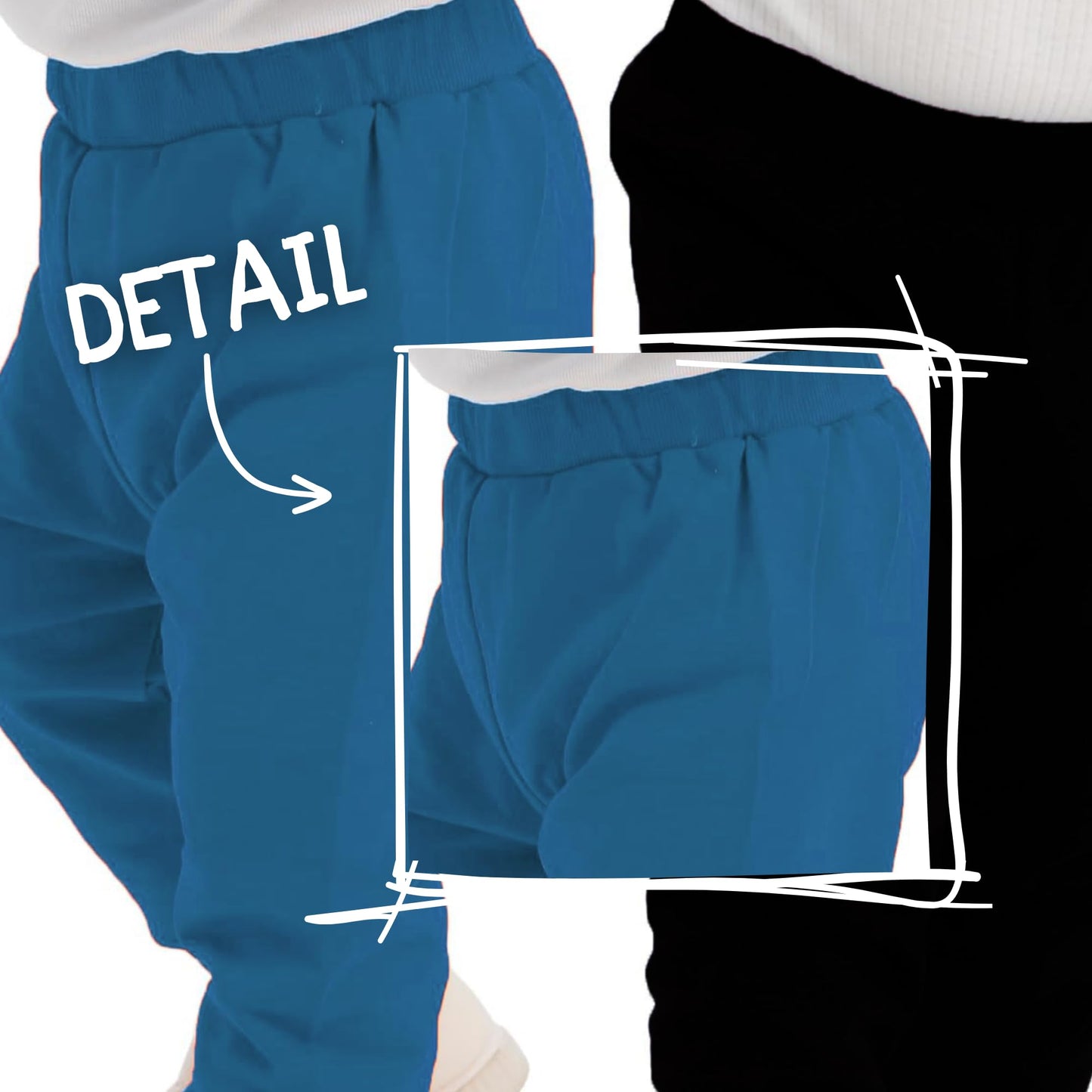 100% Baumwolle Babyhosen Kinderhosen | 2 er-Pack Lässig Sweathose Weiche und Bequeme Babykleidung für Jungen und Mädchen
