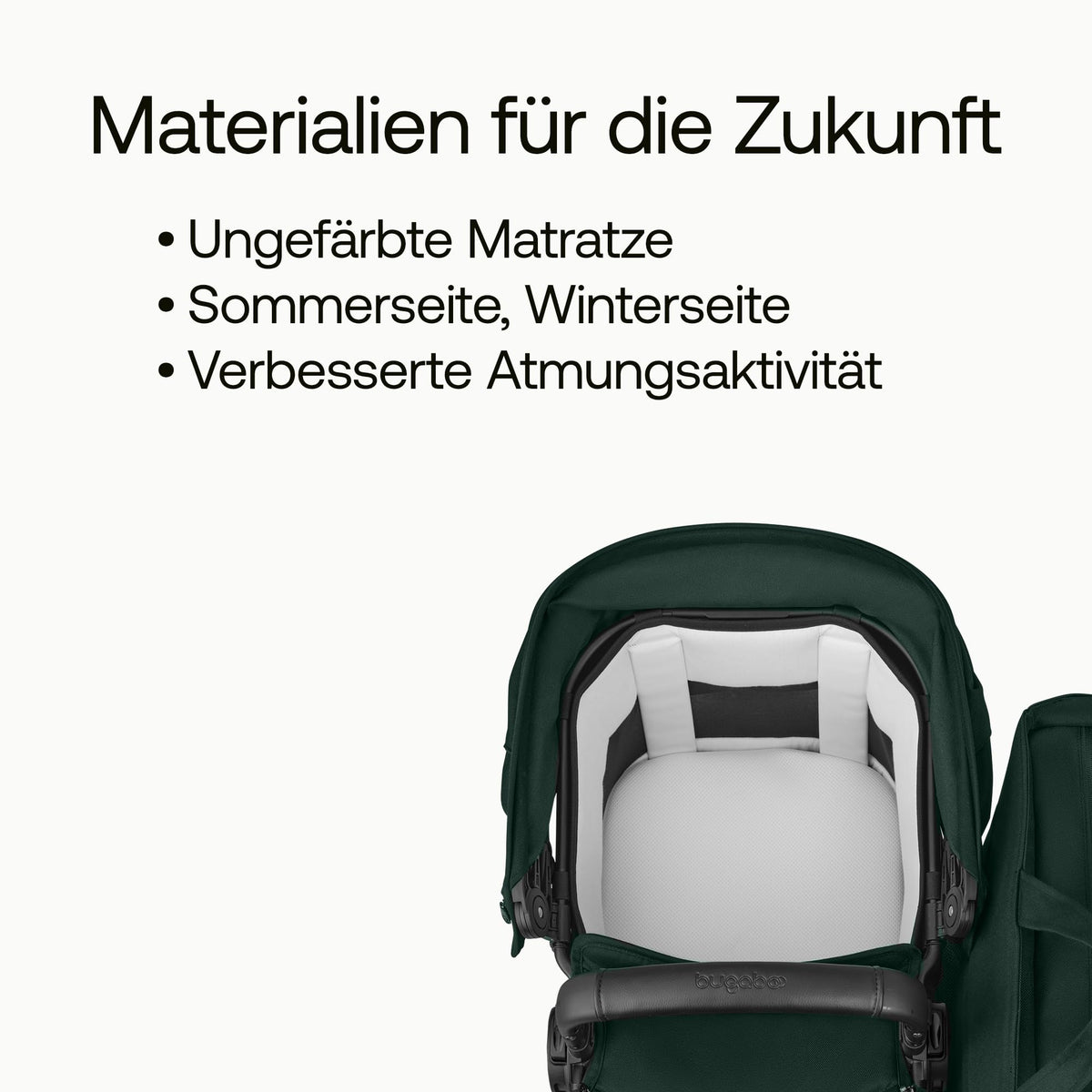 Bugaboo Donkey 6 Single, 2-in-1-Kinderwagen, für Neugeborene & Kleinkinder | umbaubar zum Doppel- und Zwillingskinderwagen, doppelter Stauraum und komfortable Einhand-Lenkung, Heritage Black Meloni2