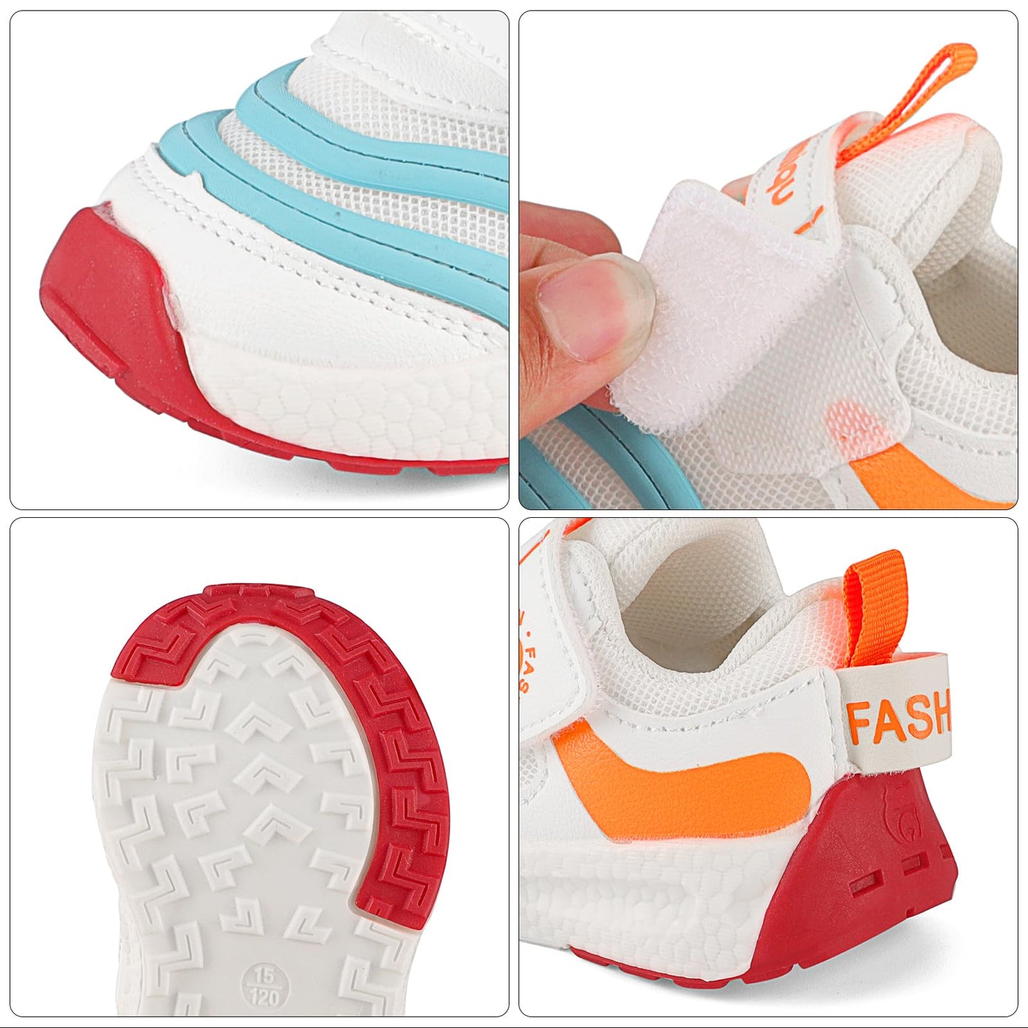 MASOCIO Lauflernschuhe Baby Schuhe Junge Mädchen Babyschuhe Weich Flach Gummi Anti-Rutsch