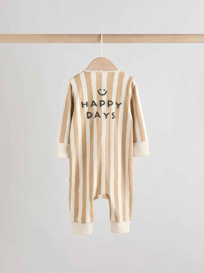 NEXT Baby Jungen Schlafanzüge mit Bärenmotiv, 3er-Pack