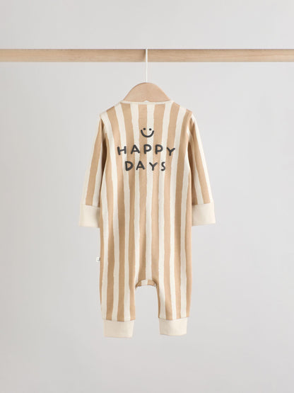 NEXT Baby Jungen Schlafanzüge mit Bärenmotiv, 3er-Pack