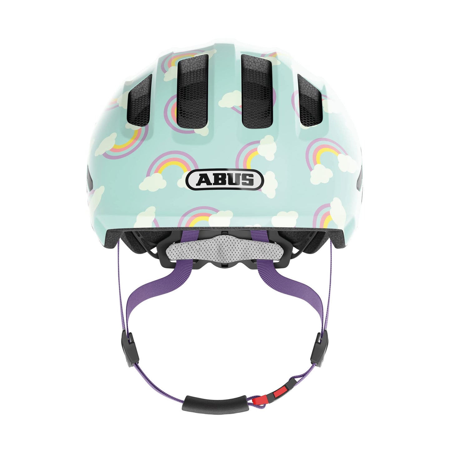 ABUS Smiley Kinderhelm 3.0 LED - Fahrradhelm für Kleinkinder mit tiefer Passform - kindgerechte Designs - Platz für Pigtail - Unisex