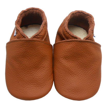 YIHAKIDS Krabbelschuhe Baby Lauflernschuhe Jungen Mädchen Weicher Leder Babyhausschuhe Kleinkind rutschfeste Lederschuhe mit Gummisohle für Baby 6-12 Monate 12-18 Monate 18-24 Monate
