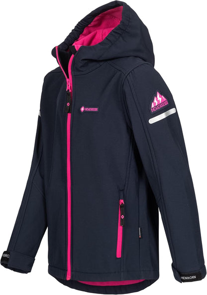 Höhenhorn Cledo Kinder Softshelljacke Kids Jacke Übergangsjacke Outdoor Winddicht Wasserdicht Atmungsaktiv
