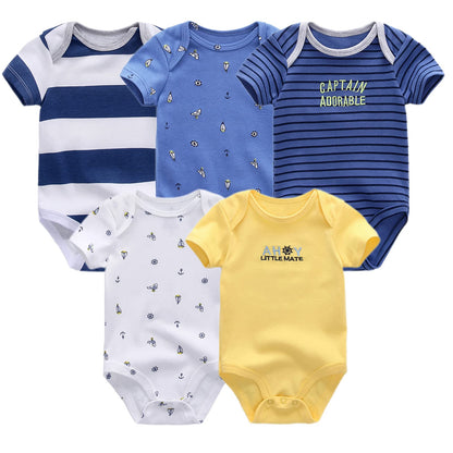 TONE Bodys Kurzarm für Neugeborene Baby Jungen und Mädchen 0-3m/3-6m/6-9m/9-12m Baumwolle