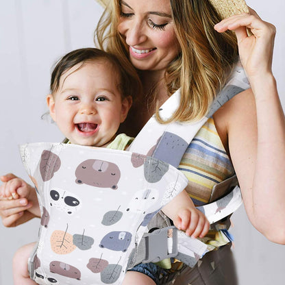 Liuer Babytrage für Neugeborene ab Geburt,Babytrage Bauchtrage,Tragbar,Atmungsaktiv Rückentrage,Umwandelbar,Vorne und Hinten,Baby Tragetasche Babytragetuch für Säuglinge Kleinkinder von 3-15KG