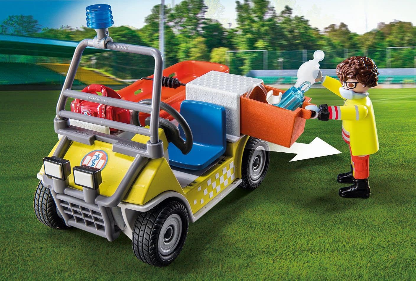 PLAYMOBIL City Life 71204 Rescue Caddy, Toy for Children from 4 Years