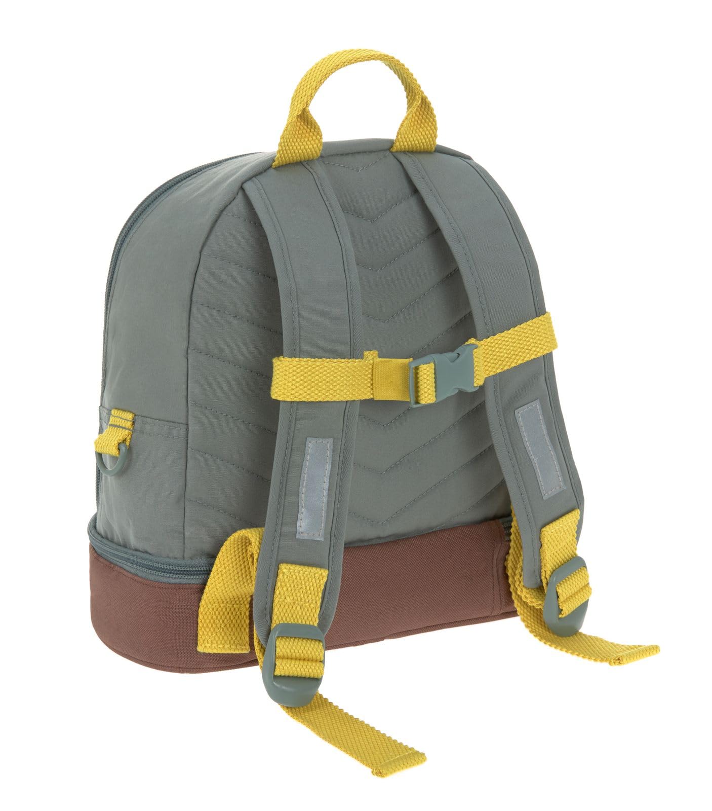 LÄSSIG Children's Backpack Nursery Bag with Chest Strap 6.5 L from 3 Years, Adventure Tractor, Kids Backpack