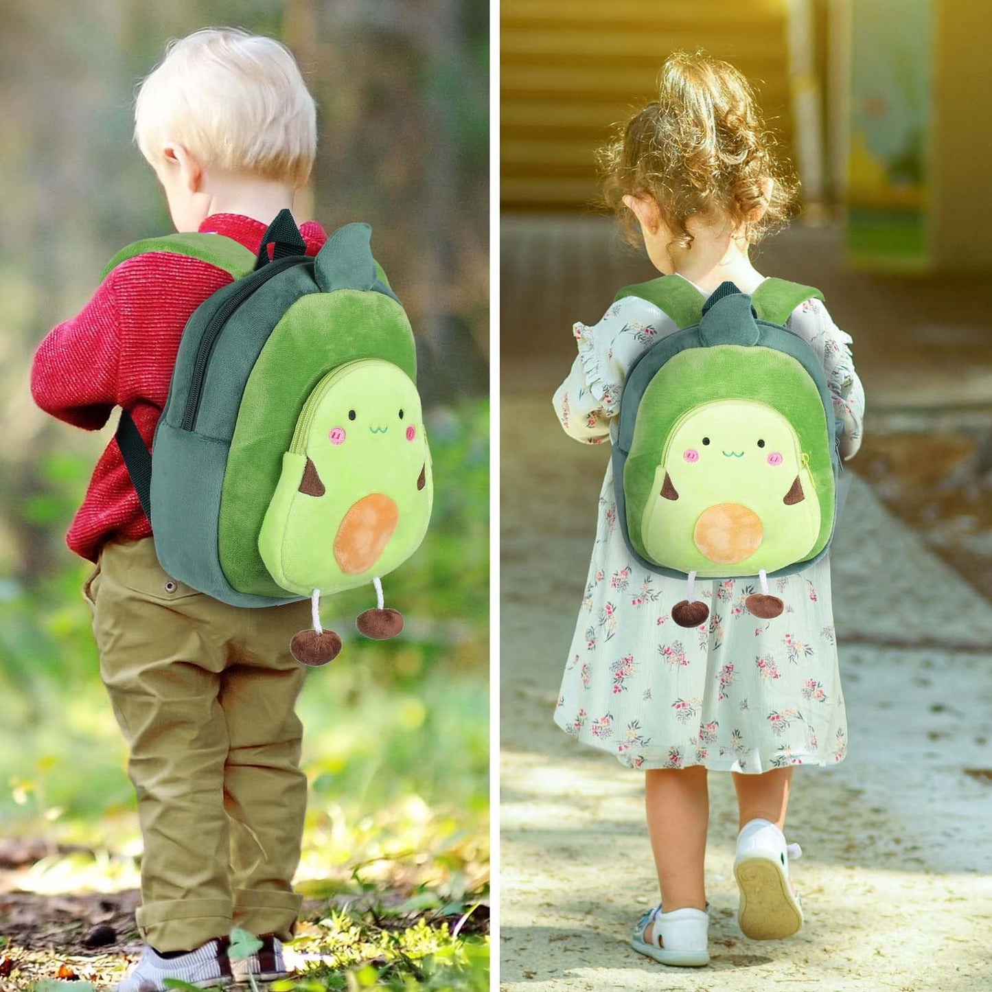 Kinderrucksack Kinder Mini Schulrucksack Tiere Kindergartentasche fur Jungen Madchen Kleinkind (Rosa Kuh)
