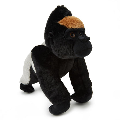 Zappi Co Rhinoceros Rhinoceros Plush Toy (22 cm) Horned Miracle - Soft, Cuddly, 100% Recycled - Mighty African Friend