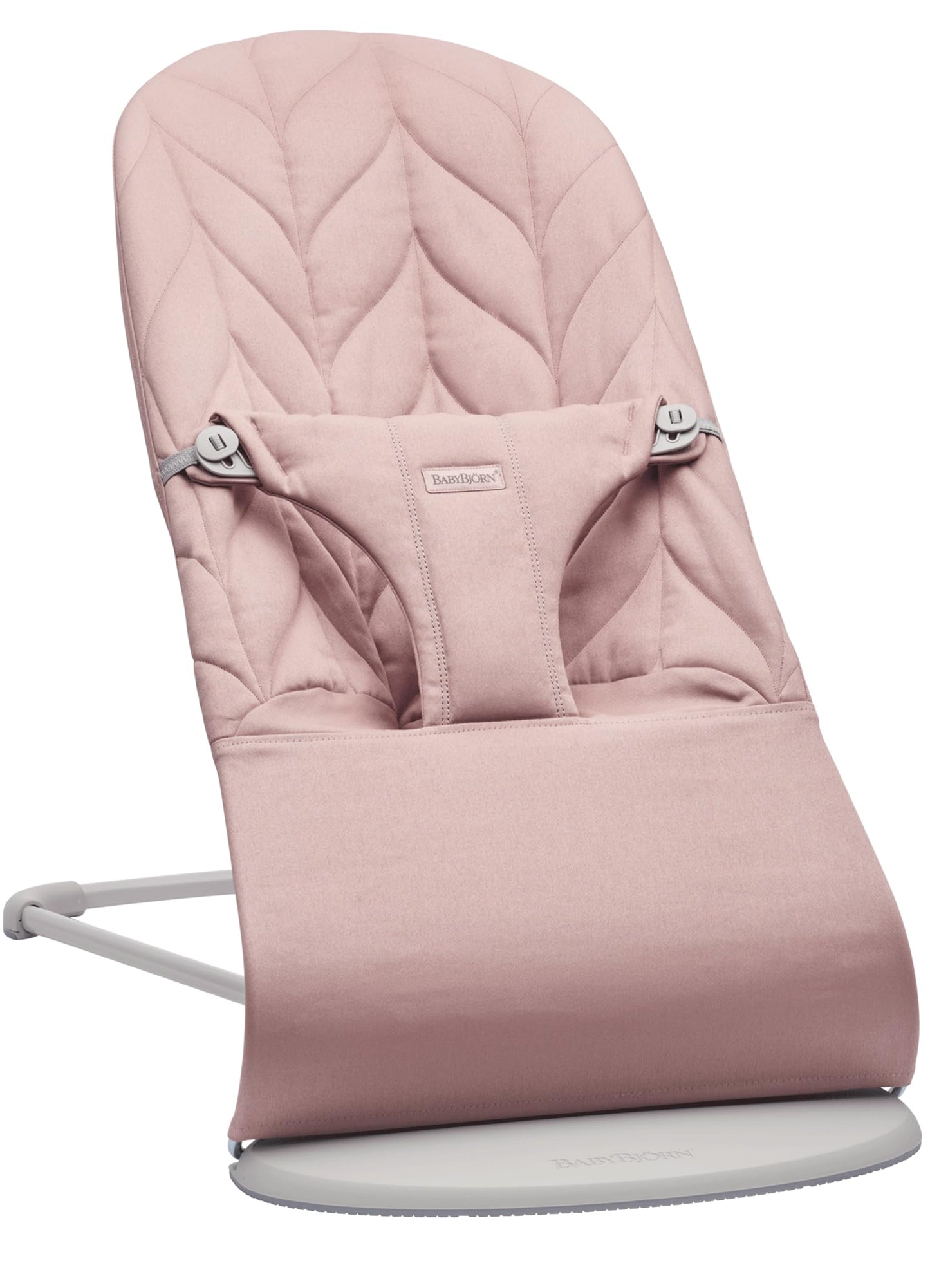 BabyBjörn Bliss Baby Bouncer, Woven, Classic Quilting, Sand Grey 