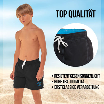 Zagano Boys' Quick-Drying Swimming Trunks Sports Trousers Boys Kids Swimwear Size 128-164